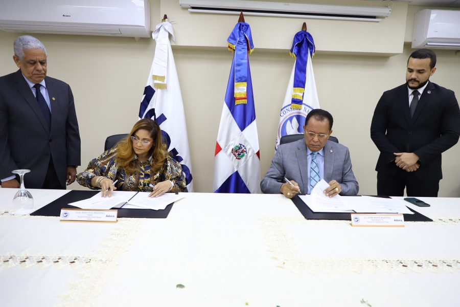 CND y ADORA firman acuerdo de cooperación; Unen voluntades para trabajar la prevención del consumo de drogas