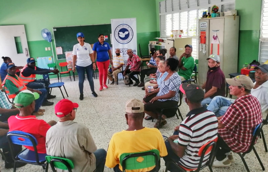 CND participa en actividad ¨Obras Públicas en mi Comunidad¨ del MOPC realizada en Loma de Cabrera